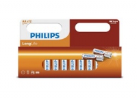 12 Philips batterijen AA