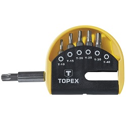 Topex schroefbit-set Torx