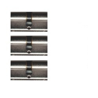 3 gelijksluitende cilinders 30/30