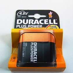 Blokbatterij 4,5 Volt