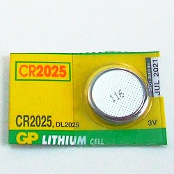 Knoopcel-batterij CR2025